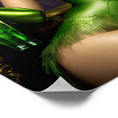 Absinthe Green Fairy Poster (Hoek)