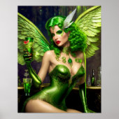 Absinthe Green Fairy Poster (Voorkant)