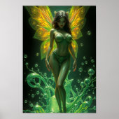Absinthe Green Fairy Poster (Voorkant)