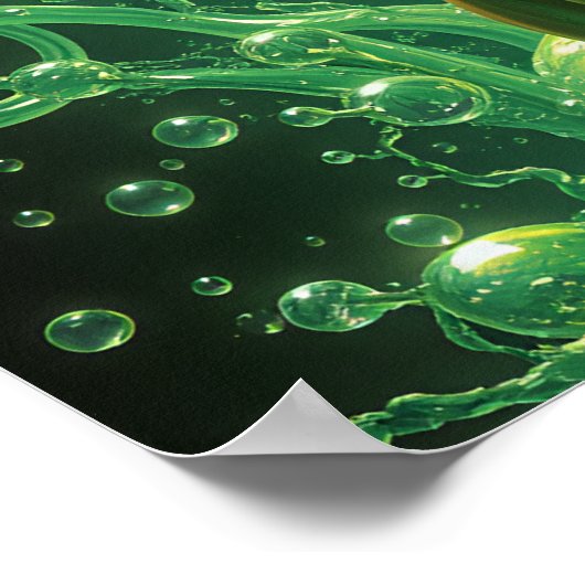 Absinthe Green Fairy Poster (Hoek)