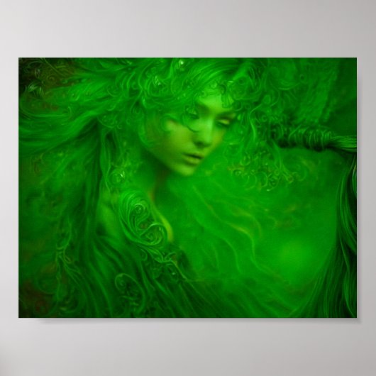 Absinthe Green Fairy Poster (Voorkant)