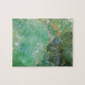 Absinthe Green Quartz Crystal Legpuzzel (Horizontaal)