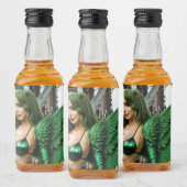 Absinthe Groene Fee Likeurfles Etiket (Flessen)