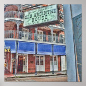 Absinthe House Poster (Voorkant)