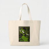 Absinthe in Green Grote Tote Bag (Voorkant)