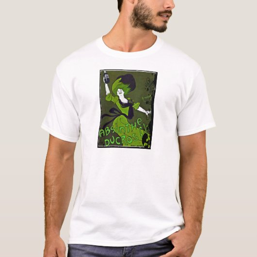 Absinthe in Green T-shirt (Voorkant)
