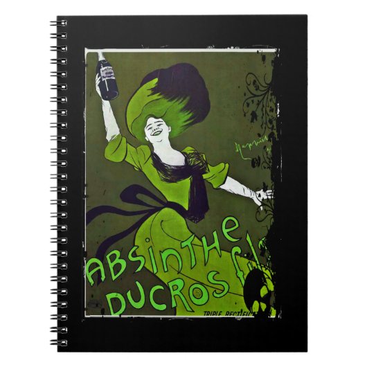 Absinthe in het Groen Notitieboek (Voorkant)