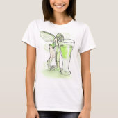 Absinthe La Fee verte faire with Glass (geen tekst T-shirt (Voorkant)