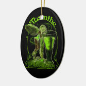 Absinthe La Fee verte faire with Glass Keramisch Ornament (Links)