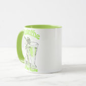 Absinthe La Fee verte faire with Glass Mok (Voorkant links)