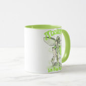 Absinthe La Fee verte faire with Glass Mok (Voorkant rechts)