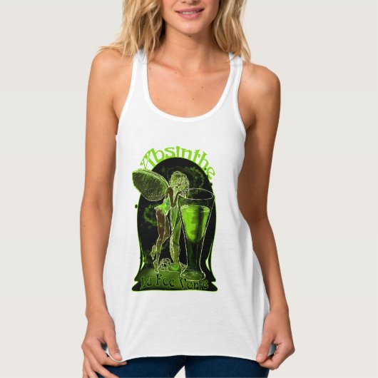 Absinthe La Fee verte faire with Glass Tanktop (Voorkant)