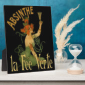 Absinthe La Fee Verte Fotoplaat (Zijkant)