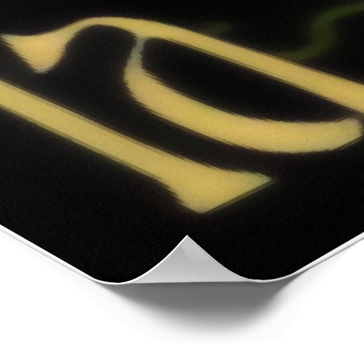 Absinthe La Fee Verte Poster (Hoek)