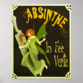 Absinthe la Fee Verte Poster (Voorkant)