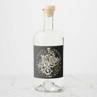 Absinthe Label Likeurfles Etiket
