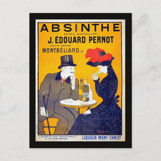 Absinthe, Leonetto Cappiello Briefkaart (Voorkant)
