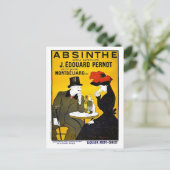 Absinthe Leonetto Cappiello reclame Briefkaart (Staand voorkant)