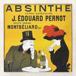 Absinthe Leonetto Cappiello  reclame Glazen Onderzetter