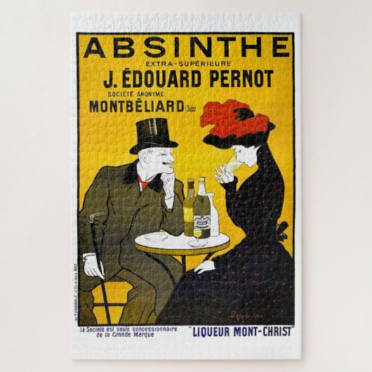 Absinthe Leonetto Cappiello reclame Legpuzzel (Verticaal)