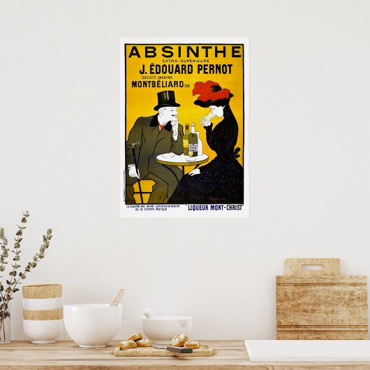 Absinthe Leonetto Cappiello reclame Poster (Keuken)