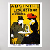 Absinthe Leonetto Cappiello  reclame Poster (Voorkant)