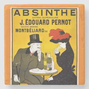 Absinthe Leonetto Cappiello  reclame Stenen Onderzetter