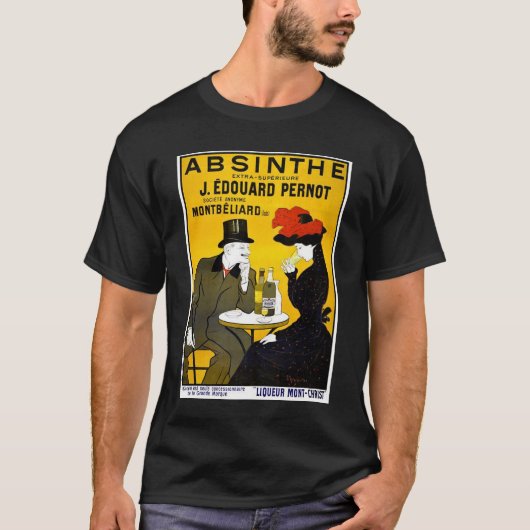 Absinthe Leonetto Cappiello  reclame T-shirt (Voorkant)