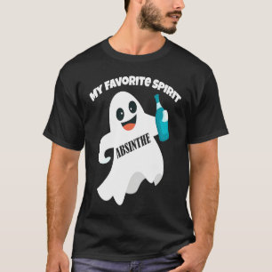 Absinthe Mijn Favoriete Sterkedrank Halloween Dri T-shirt