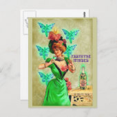 Absinthe Minded Briefkaart (Voorkant / Achterkant)