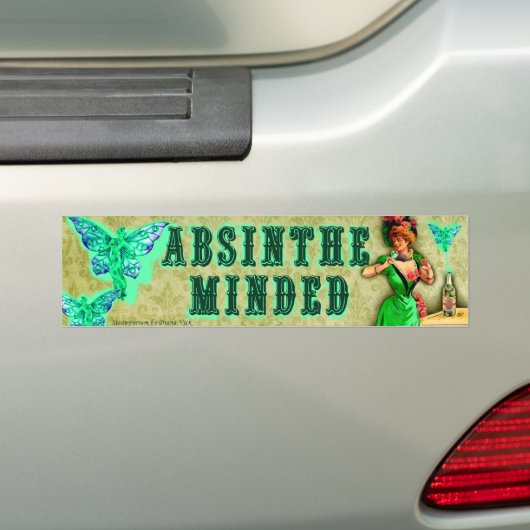 Absinthe Minded Sticker (Op auto)
