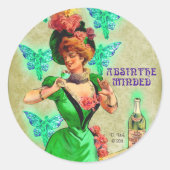 Absinthe Minded Sticker (Voorkant)