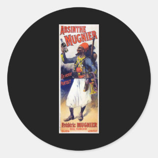 Absinthe Mugnier Ronde Sticker