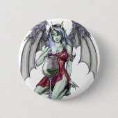 Absinthe Now Fairy Round Button (Voorkant)