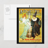 Absinthe parisienne briefkaart (Voorkant / Achterkant)