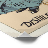 Absinthe Parisienne  Frans Adverteren Poster (Hoek)