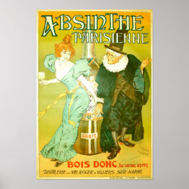 Absinthe Parisienne Gélis-Didot Malteste Fine Art Poster