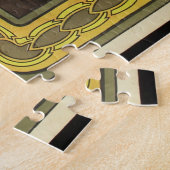 Absinthe playbill vintage play advertentie legpuzzel (Zijkant)