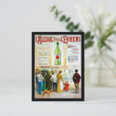 Absinthe Poison Briefkaart (Staand voorkant)