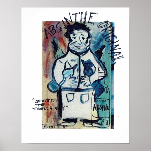 ABSINTHE POSTER (Voorkant)