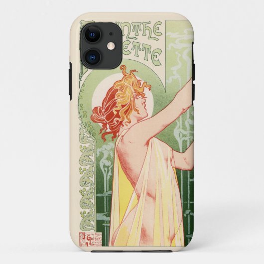 Absinthe Robette - Alcohol Oude Poster Case-Mate iPhone Case (Achterkant)