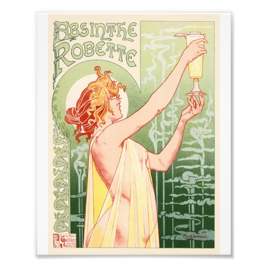Absinthe Robette - Alcohol Vintage Poster (Voorkant)