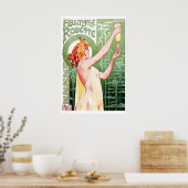 Absinthe Robette Art Nouveau Poster Oude Dranken (Keuken)