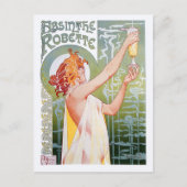 Absinthe Robette Briefkaart (Voorkant)