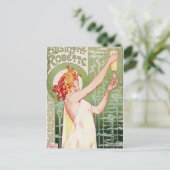 Absinthe Robette Briefkaart (Staand voorkant)