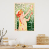 Absinthe Robette by Alphonse Mucha Vintage Poster (Keuken)