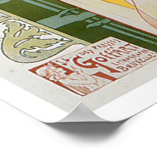 Absinthe Robette  Drink en kunst Poster (Hoek)