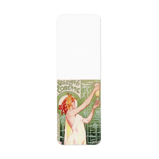 Absinthe Robette Etiket (Voorkant)