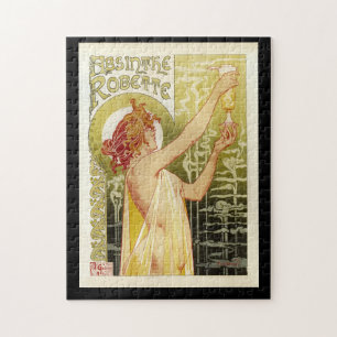 Absinthe Robette Henri Privat-Livemont 1896 Legpuzzel