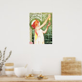 ABSINTHE ROBETTE Henri Privat Livemont Art Nouveau Poster (Keuken)